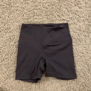 Light grey biker shorts